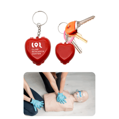 Promotional Customized CPR Mask Keychains