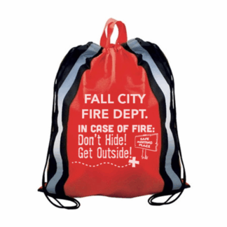 Custom Reflective Drawstring Backpacks