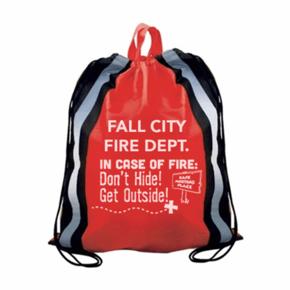 Custom Reflective Drawstring Backpacks
