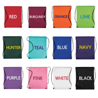 Personalized Drawstring Bags