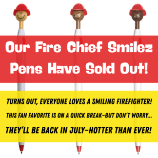 Custom Fire Chief Pens Out of Stock