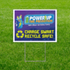 Lithium Battery Safety Yard Signs