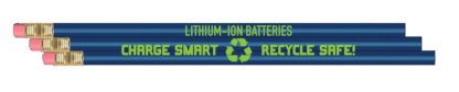 Fire Prevention Week Pencils Lithium Battery Safety