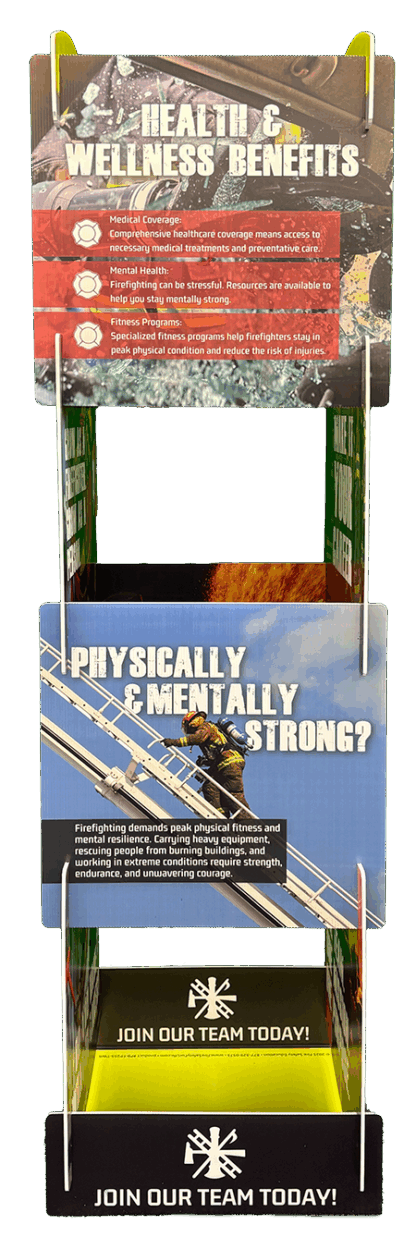 Firefighter Recruitment Display Tower