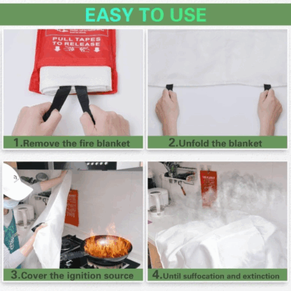 Custom Fire Emergency Blankets