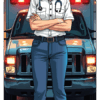 Female EMS Paramedic Photo Prop for Kids