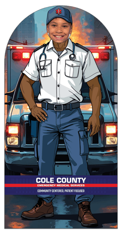 EMT Paramedic Photo Prop for Kids