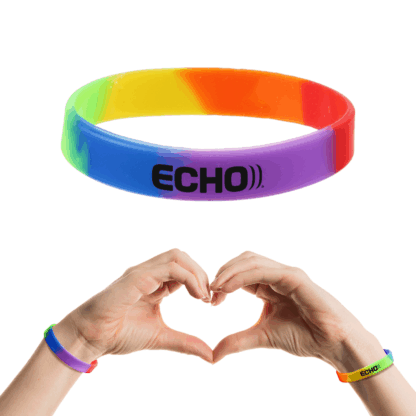 Personalized Rainbow Pride Wristbands