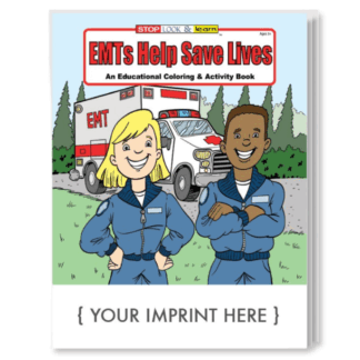 EMT Coloring and Activity Books for Kids