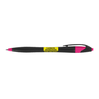 Carbon Monoxide Promotional Pens CO Safety Handouts