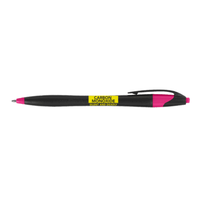Carbon Monoxide Promotional Pens CO Safety Handouts