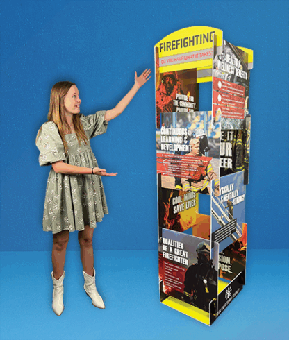 Firefighter Recruitment Event Materials