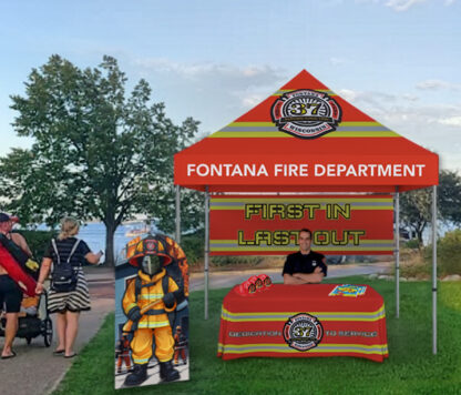 Fire Department Event Tent Package