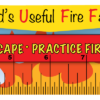 Fire Facts PVC Rulers