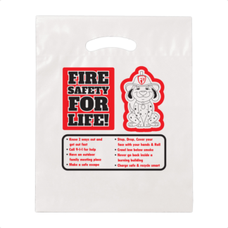 Fire Prevention Carry Bags – Fire Safety for Life Giveaway Bags