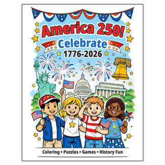Celebrate America 250 Coloring Books for Kids