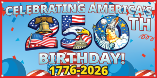 Patriotic Event Banner for 2026