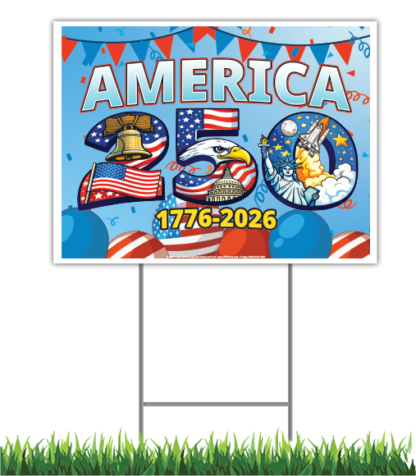 Patriotic Yard Signs
