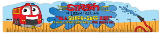 Stretch's "Be a Super-Safe Kid!" PVC Ruler