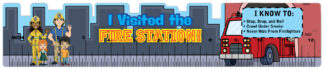 fire station visit ruler for kids fire department tour giveaway
