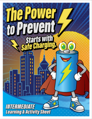 The Power to Prevent Starts with Safe Charging Activity Sheet – Intermediate